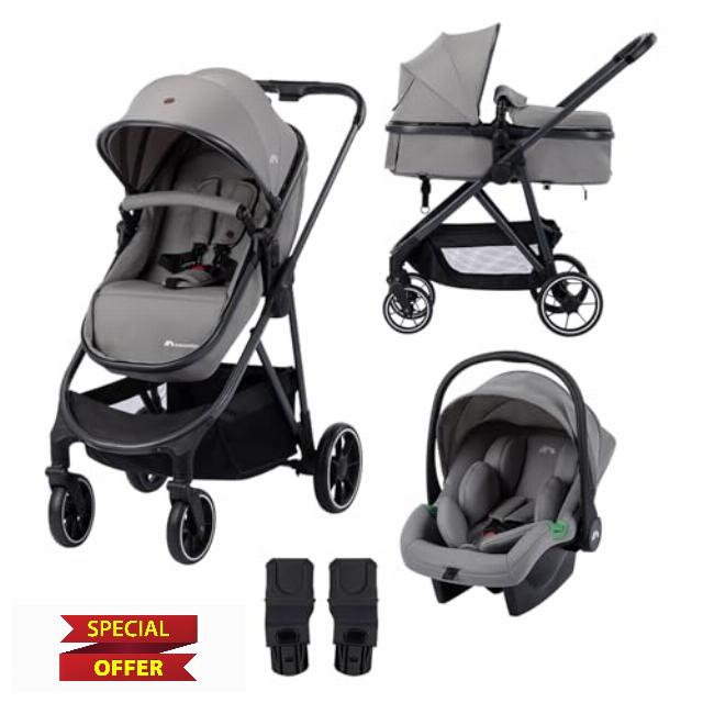 Bebeconfort Breeze Trio Baby Stroller 3 in 1 with Car Seat