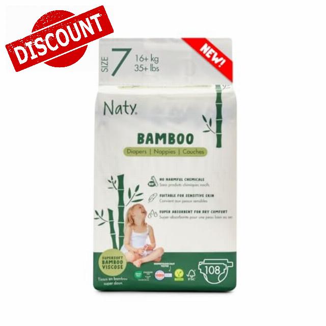 Naty Bamboo Viscose Baby Nappies – Silky Soft