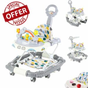 4 in 1 Foldable Baby Walker