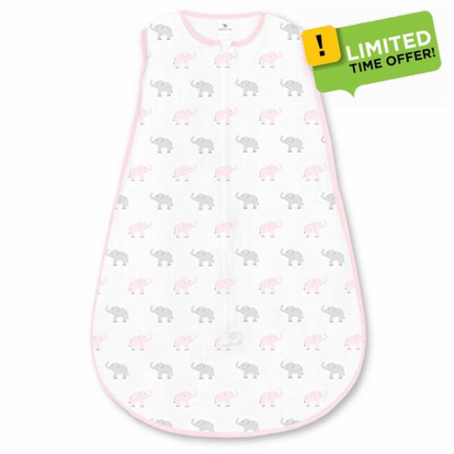 Amazing Baby Cotton Sleeping Sack with 2-Way Zipper