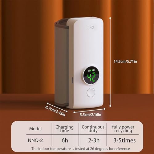 Rechargeable USB 6000mAh & Digital Display for Breastmilk Baby Formula.