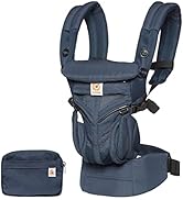 Ergobaby Omni Breeze Carrier for Newborns, from Birth to 20.4 kg, 4 Positions, SoftFlex Mesh, Erg...