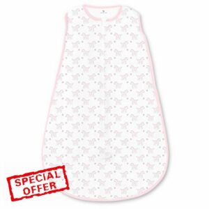 Amazing Baby Cotton Sleeping Sack with 2-Way Zipper