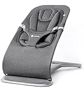 Ergobaby 3-in-1 Evolve Bouncer, Ergonomic Baby Bouncer for Newborns from Birth to Toddler, Baby S...