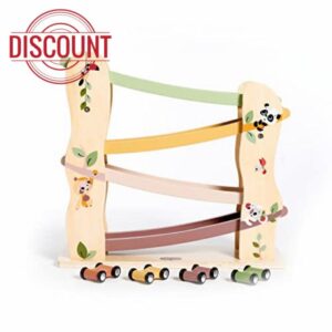 Tiny Love Wooden Race Car Ramp Toy