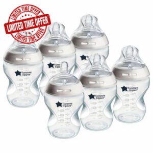 Tommee Tippee Natural Start Baby Bottles for 0m+
