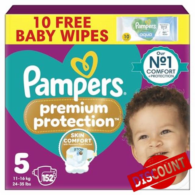 Pampers Premium Protection Size 5
