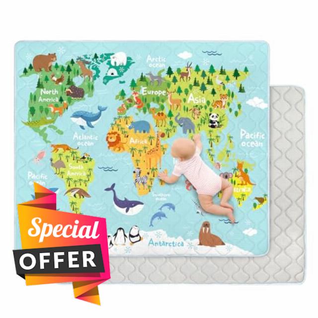 Extra Large Baby Play Mats for Floor