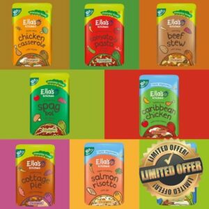 Ella's Kitchen Mixed Case Selections Stage 3 Organic Baby Food From 10+ Months (8x190g)