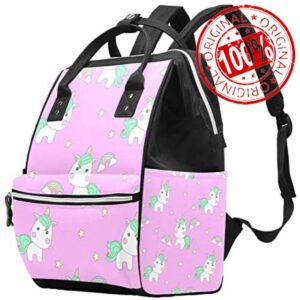 JAVENPROEQT Diaper Bag Nappy Backpack for Mommy and Daddy