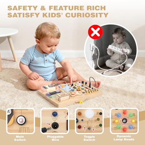 Activity Montessori Toy for 1 2 3 Year Old