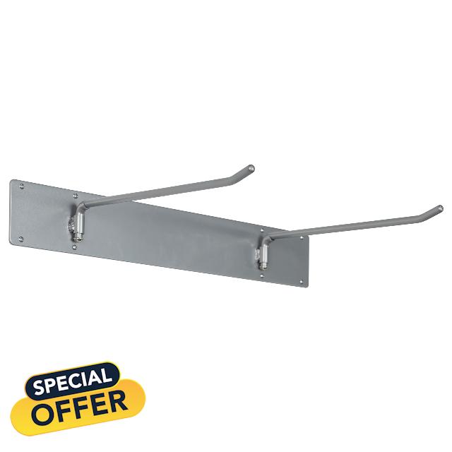 Factory Direct Partners Hanging Rest Mat Metal Mount - Space-Saving Wall Rack for Preschool/Daycare Nap Mats