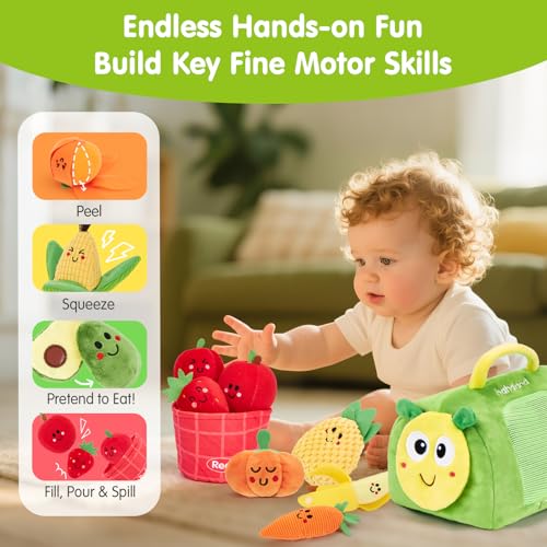 Colour Learning Basket Playset for Toddlers 1+ Year Old
