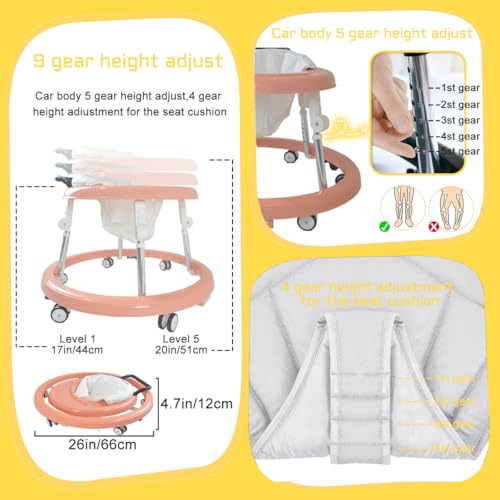 Anti-Tip Brake Design All-Terrain Wheels