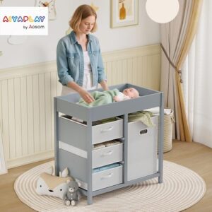 Nursery Diaper Baby Changing Unit for 0-12 Months (max. 11kg)