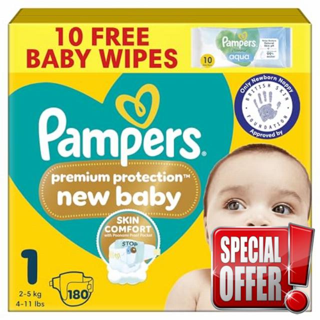 Pampers Premium Protection New Baby Size 1