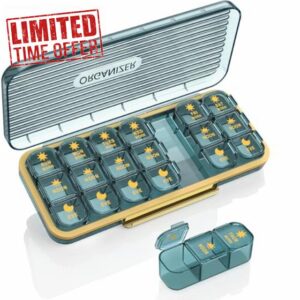 Pill Organizer 3 Times A Day