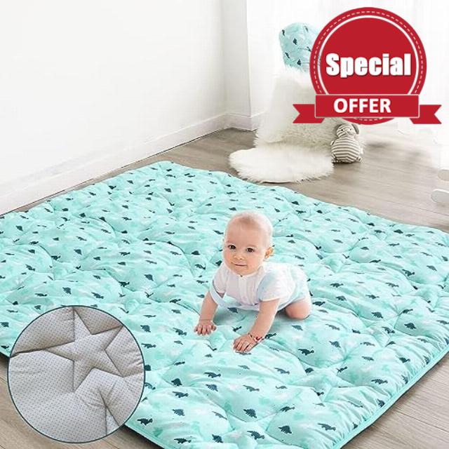 Baby Play Mat for Boys Girls 127 x 127cm