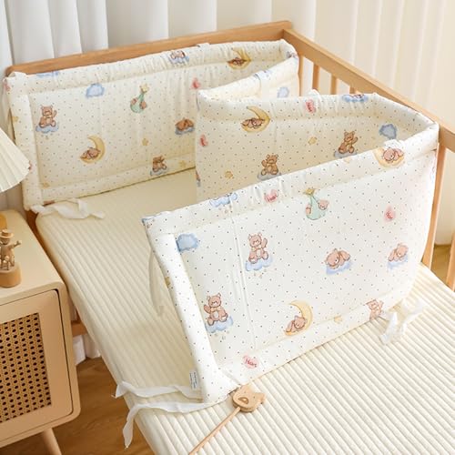 Headboard Guard Design for Toddlers Kids Padded Side Protectors Protect Baby Boys Girls