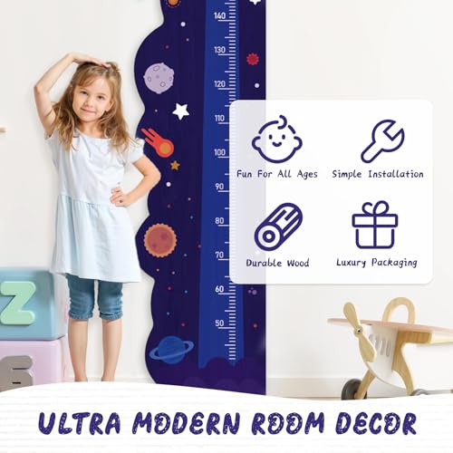 Custom Name Wall Hanging Measuring Ruler for Child