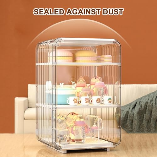 Vertical Dustproof Cups Holder With Cover