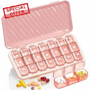 Pill Organizer 3 Times A Day