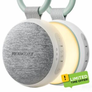 Momcozy Portable Sound Machine with Night Light
