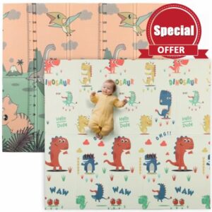 AIYAPLAY Baby Play Mat Double Sided