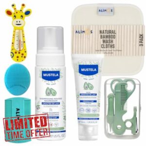 Baby Cradle Cap Care Kit with Shampoo