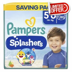 Pampers Splashers Baby Shark Edition Size 5