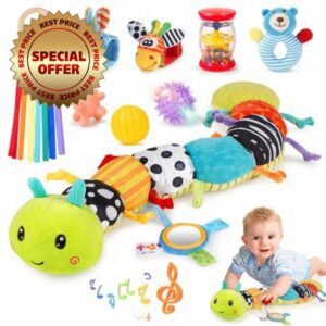 Joyreal Baby Toys 0-6 Months