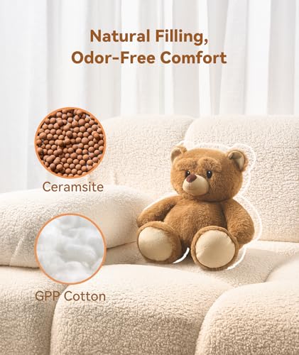 Heatable Weighted Plush with Ceramic Bead Filling