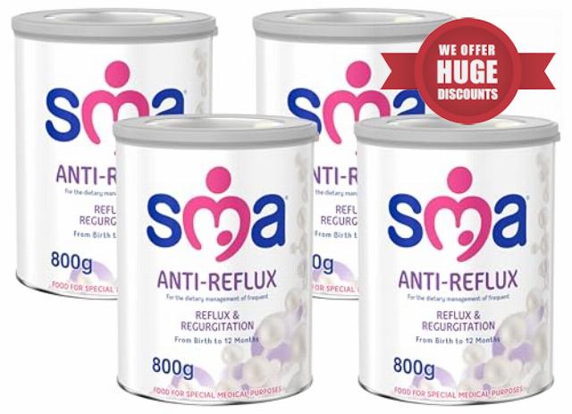 SMA Anti Reflux Baby Milk Powder Formula