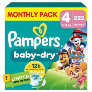 Pampers Baby-Dry Paw Patrol Edition Size 4