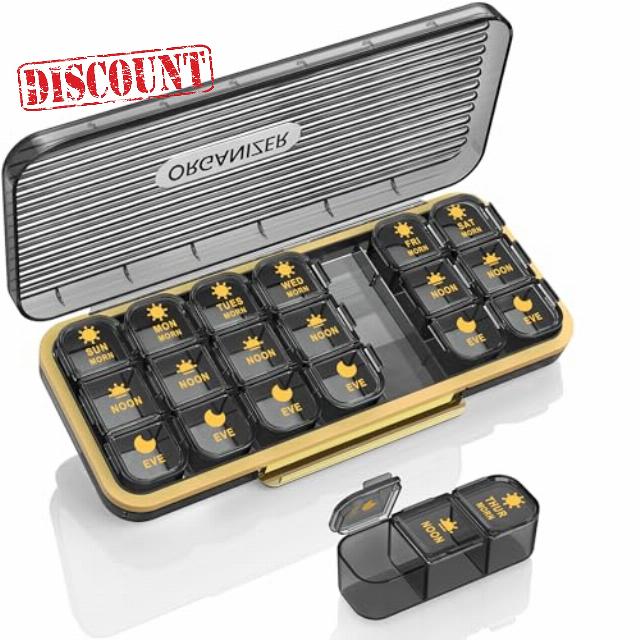 Pill Box 3 Times A Day
