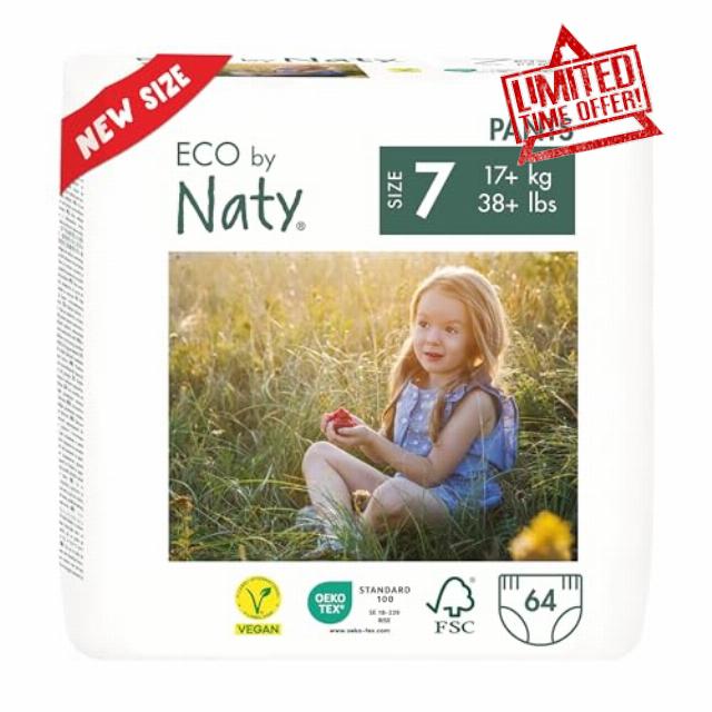Naty Nappy Pants - Hypoallergenic and Chemical-Free Pull Ups