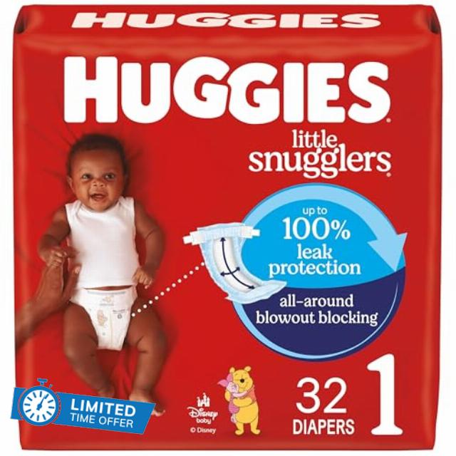 Huggies Little Snugglers Baby Diapers