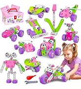 Lypsochaat 10 in 1 STEM Building Toys for Kids Boys 5 6 7 8 Year Old, Kids Building Blocks Constr...
