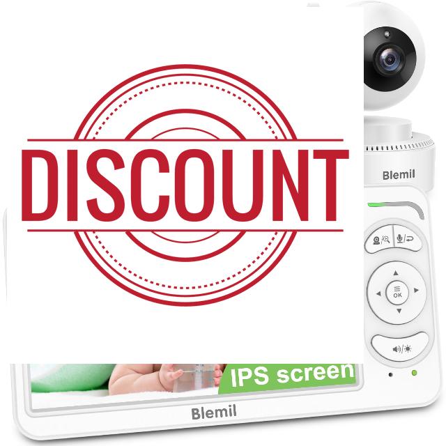 Blemil BabyMonitor with Camera and Audio