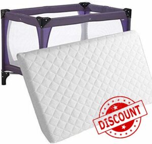 Baby Travel Cot Mattress 93x64x6cm