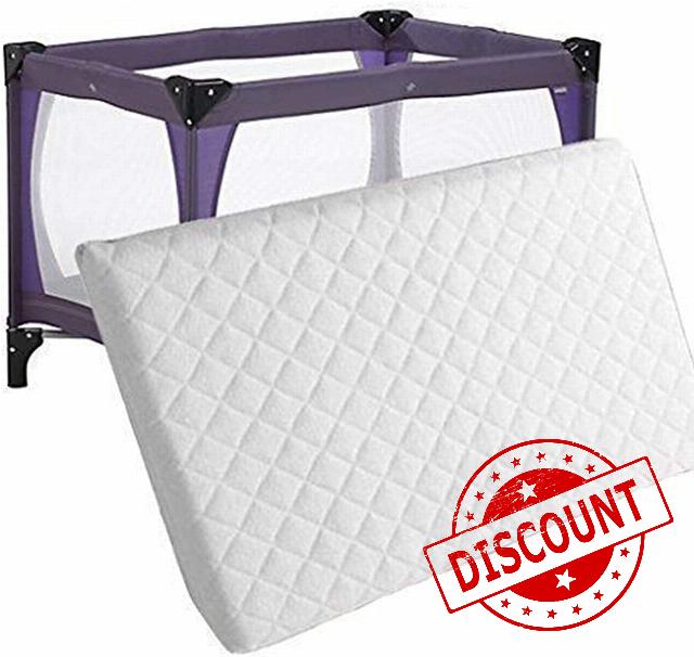 Baby Travel Cot Mattress 93x64x6cm