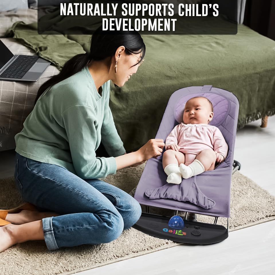 Adjustable Baby Bouncer Chair for Indoor & Outdoor Use