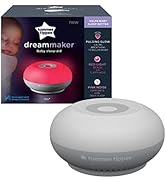 Tommee Tippee Deluxe Baby and Toddler Sound and Light Sleep Aid with White Noise, CrySensor and N...