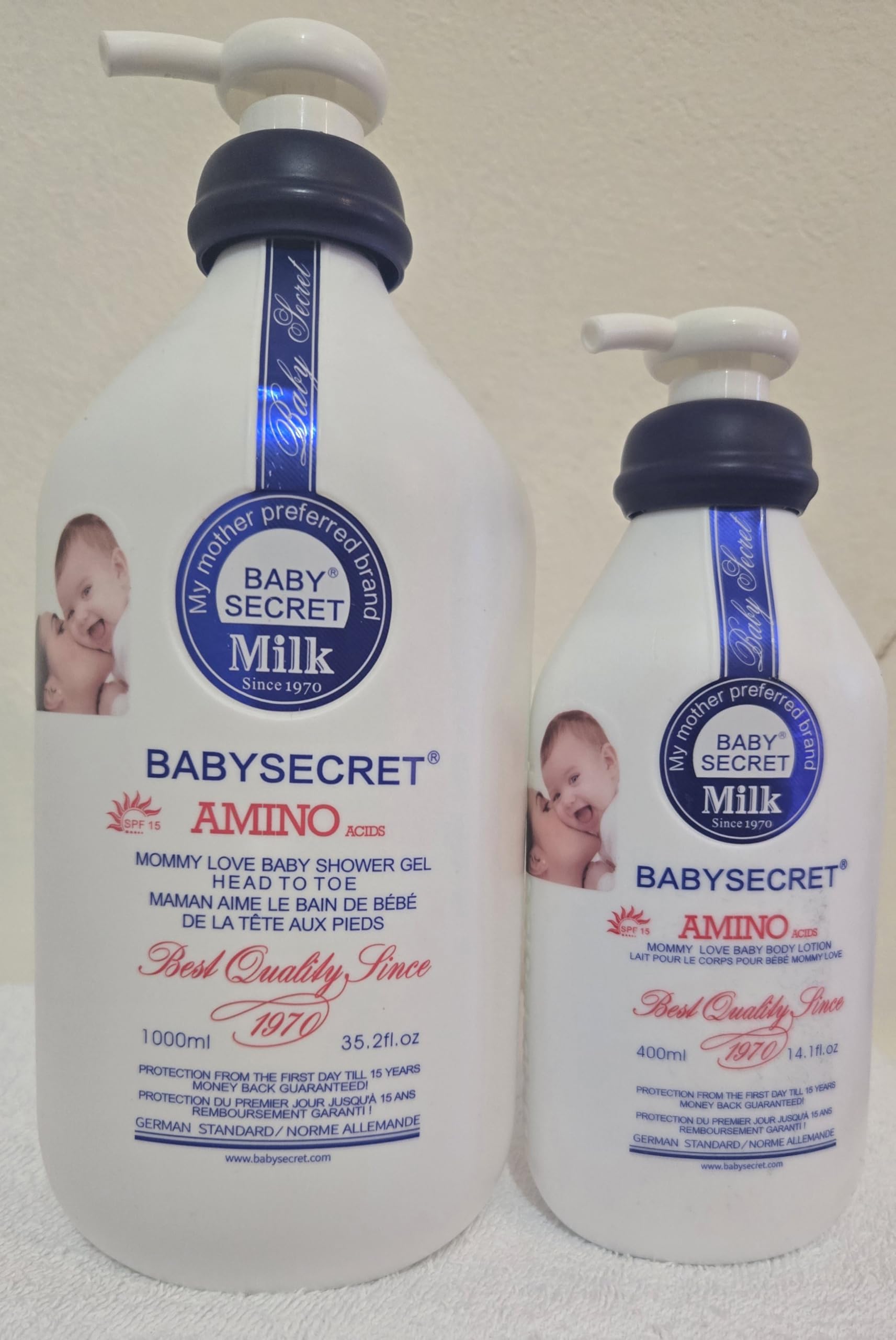 1000ml and 400ml