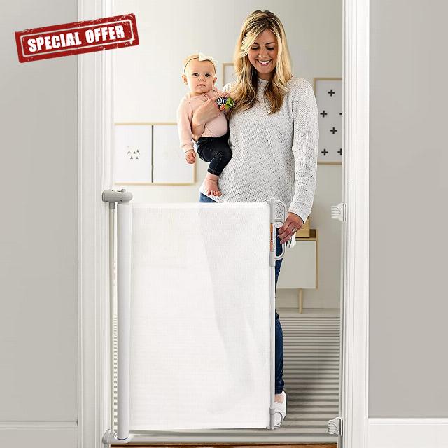 Momcozy Retractable Baby Gate