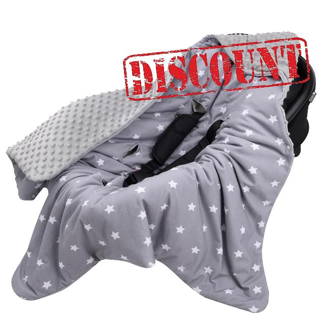 Bebamour Baby Car Seat Blanket Footmuff Universal Baby Blanket for Newborn Baby Swaddle Blanket