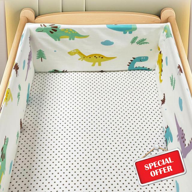 GYCS High Side Cot Padded Bumpers