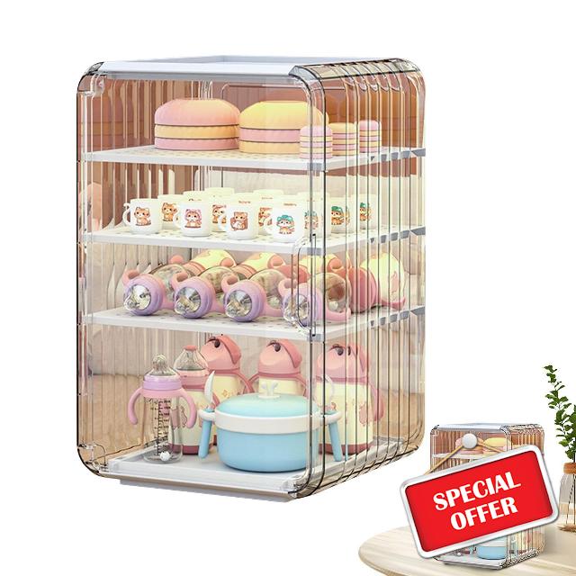 Baby Bottle Storage Organizer - Toddler Supplies Organizer