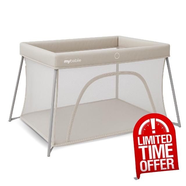 My Babiie MBTC2 Air-Light 2-in-1 Travel Cot - Lightweight