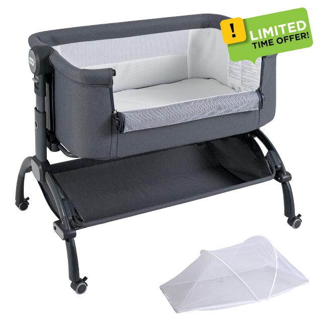 COSTWAY Baby Bedside Crib